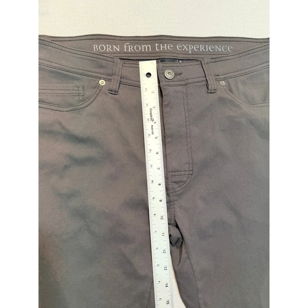 PrAna Mens Zion Stretch Slim Fit Outdoor Hiking Pants Size 36x29